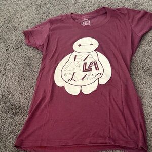 Disney Maroon Baymax Tee